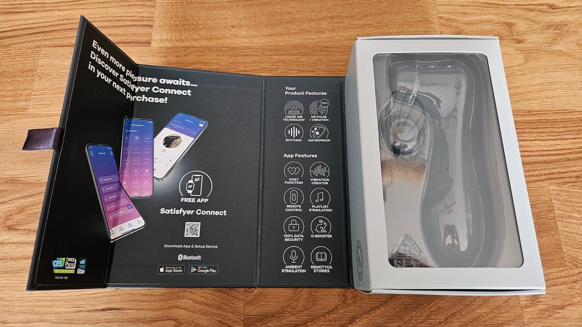Originalverpackung des Satisfyer Pro 2 Generation 3