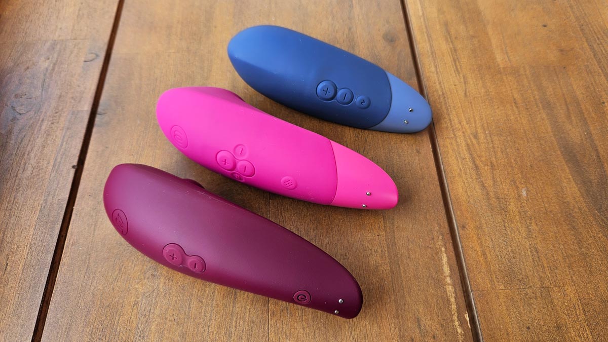 Womanizer Enhance neben Womanizer Classic 2 und Womanizer Vibe